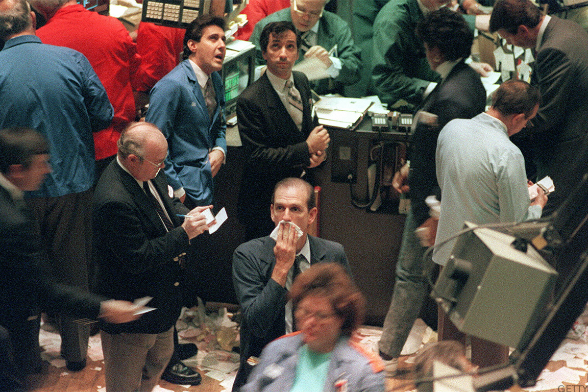 1987 — Чёрный понедельник — биржевой крах 1987 года.. Крах Уолл стрит 1987. 1987 Черный понедельник Уолл-стрит. Крах фондового рынка США 1987.