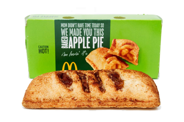 McDonald's began testing "petite pastries" with raspberry an...