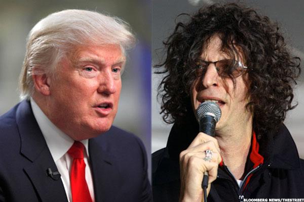 Image result for donald trump with howard stern